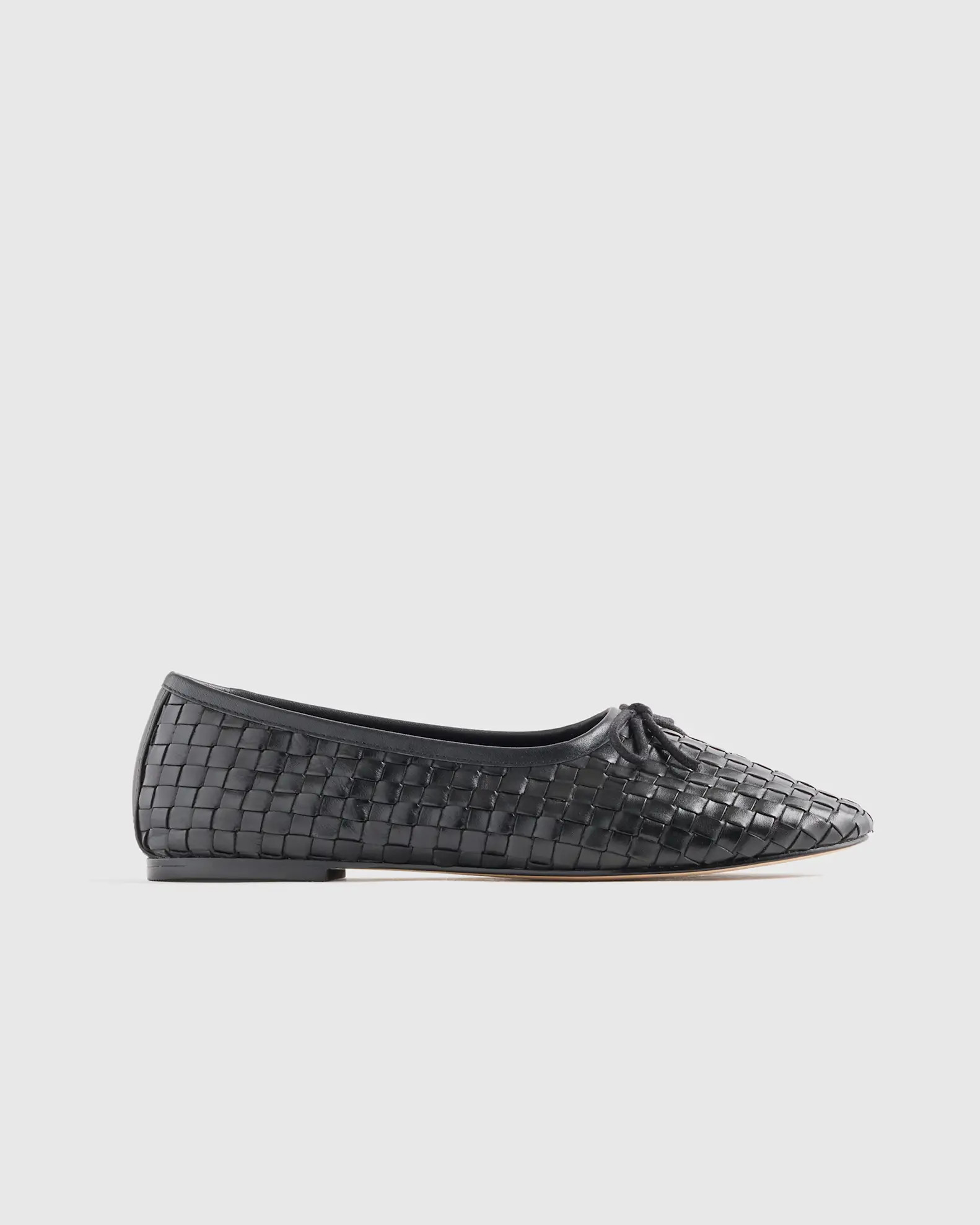 Italian Leather Handwoven Ballet Flat | Quince