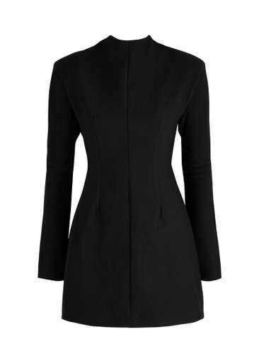 SD WOOL CONTOURED TURTLENECK L_6802_BLAC | Harvey Nichols
