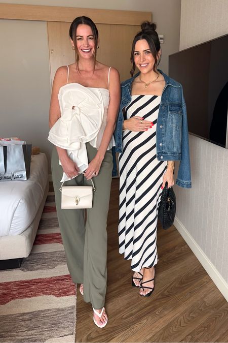 Last night’s outfit here in Dallas with taymbrown 🥰 we are both wearing Abercrombie again! 

#LTKfindsunder50 #LTKfindsunder100 #LTKstyletip