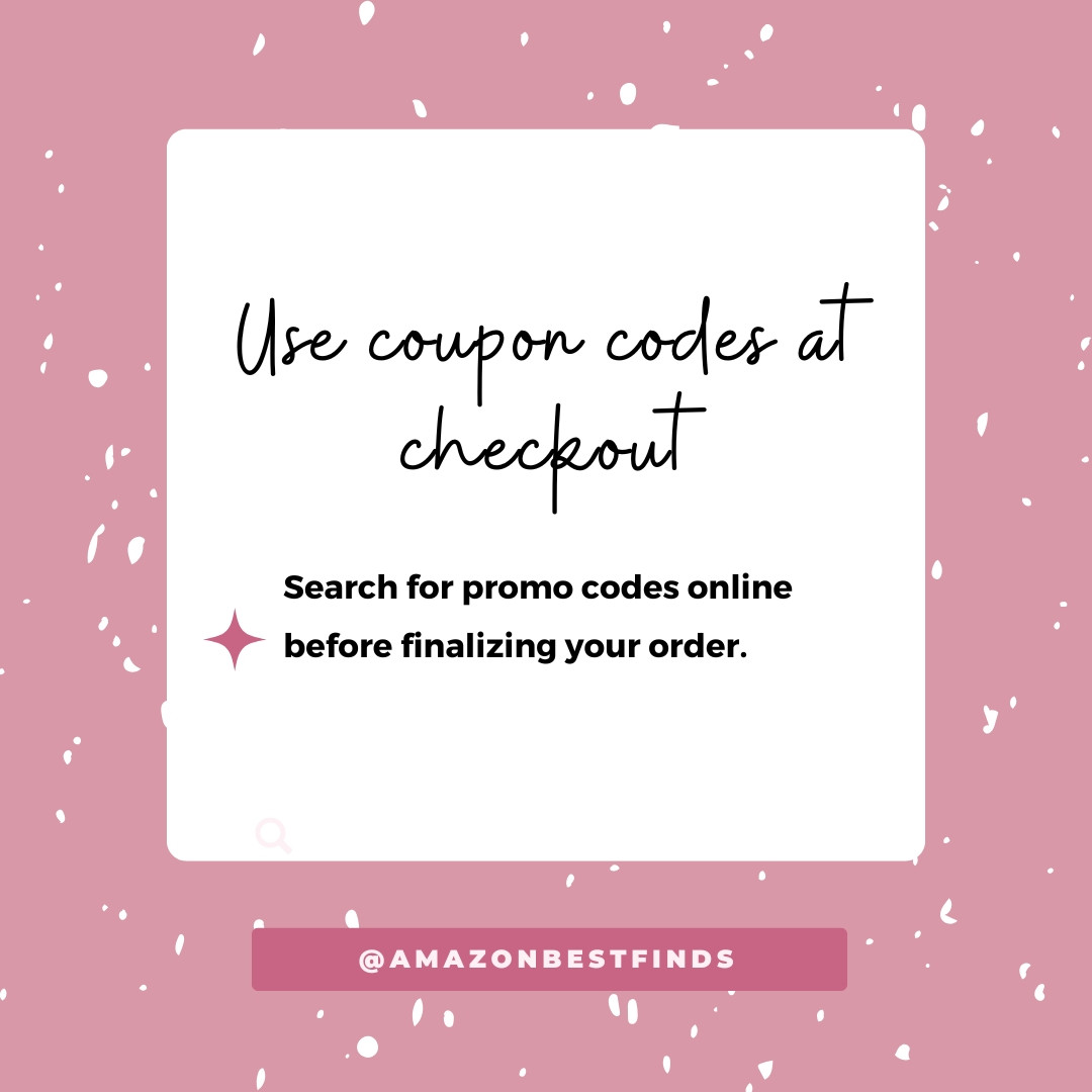 Never check out without checking for coupon codes first!
A quick search could save you extra $$ on your order—and who doesn’t love a deal?

Follow for more money-saving tips and shopping hacks!

#LTKSaleAlert #LTKFamily #LTKStyleTip