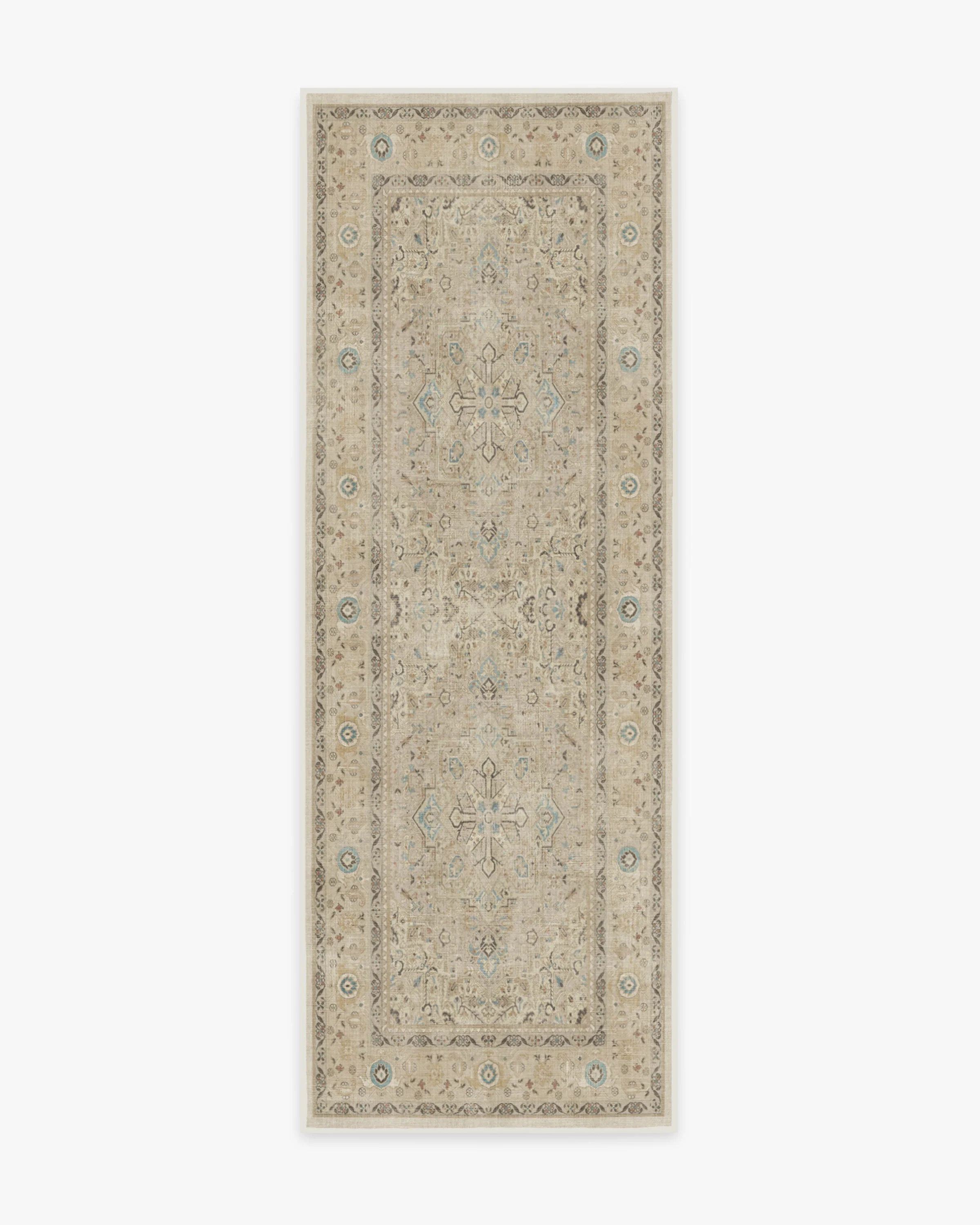 Kamran Ivory Opal Rug | Ruggable