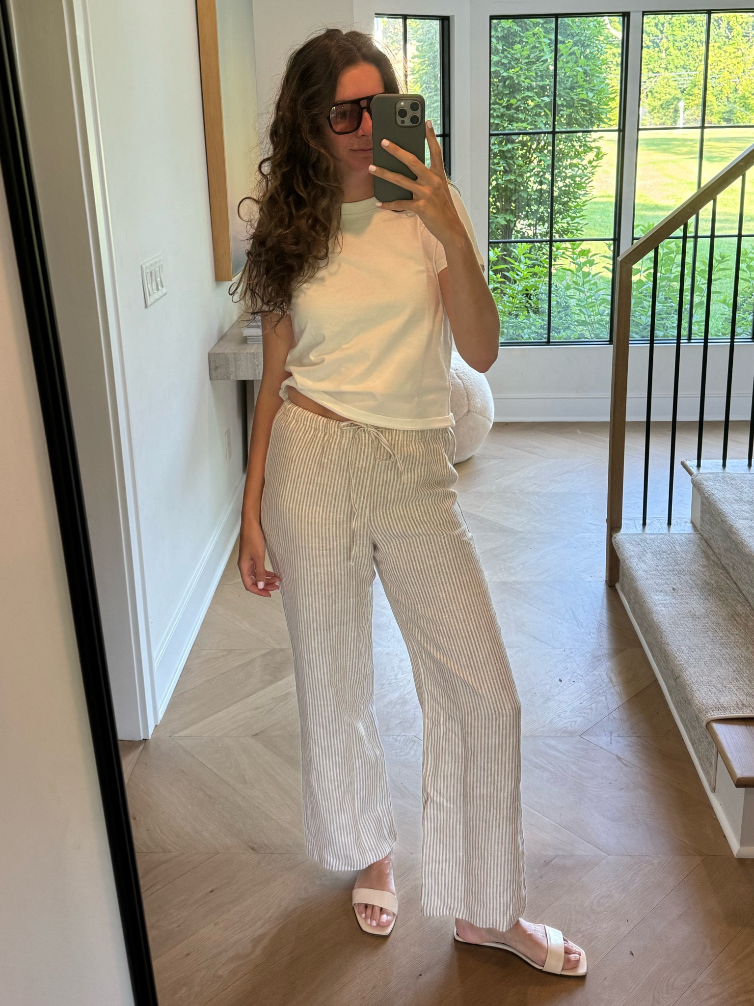 Summer linen pants 