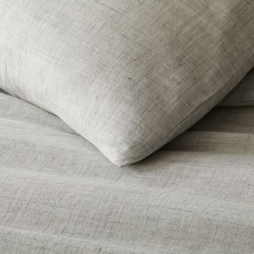 European Flax Linen Duvet Cover & Shams | West Elm (US)
