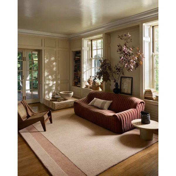 Leanne Ford x Loloi Craven Blush / Rose Area Rug | Wayfair North America