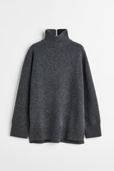 Oversized-Rollkragenpullover | H&M (DE, AT, CH, NL, FI)