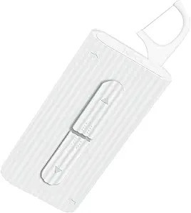 White Dental Floss Portable Case, Storage 10 Picks Adult Floss in Box. The Best Tool for Cleaning... | Amazon (US)