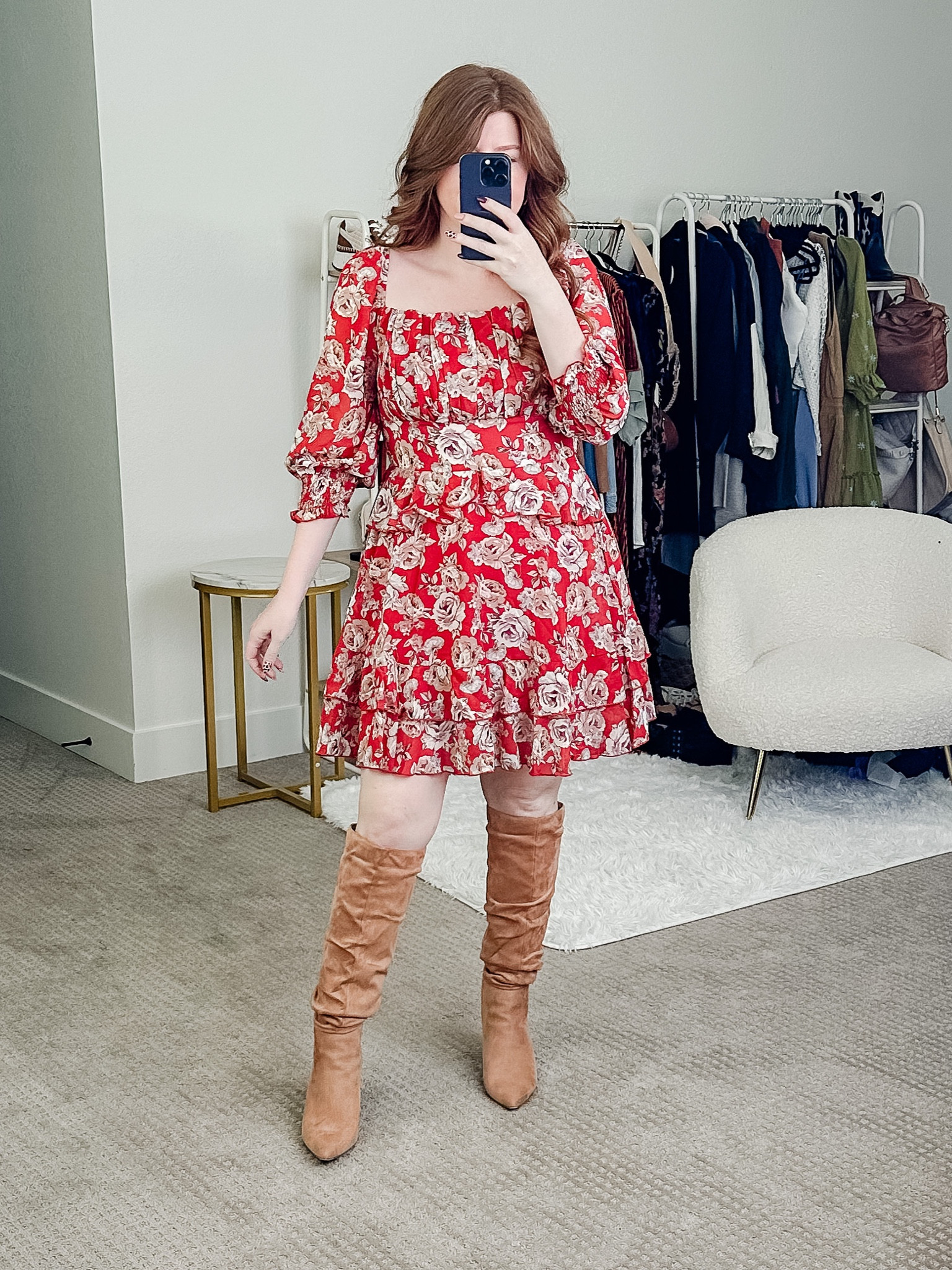 Fall dress from amazon wearing size medium. Amazon knee high boots fit true to size. 

Fall outfit. 

#LTKfindsunder50 #LTKshoecrush #LTKstyletip