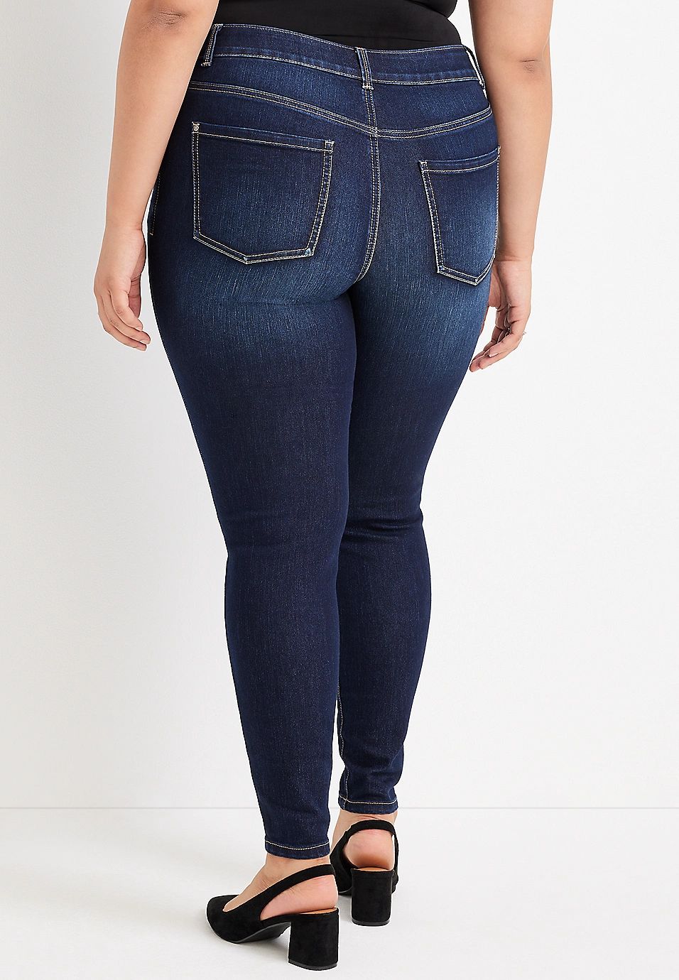 Plus Size m jeans by maurices™ Everflex™ Super Skinny Curvy High Rise Jean | Maurices