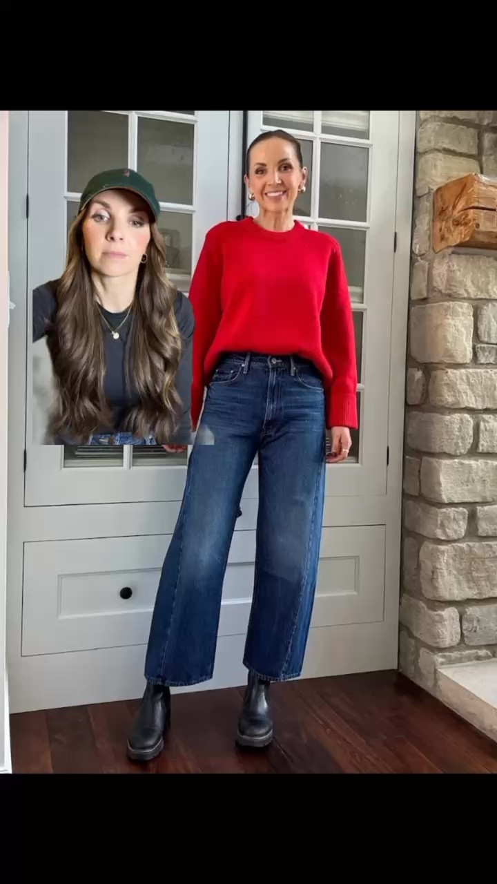 Chelsea boots styled with barrel jeans
@anthropologie
@abercrombie 

#LTKSeasonal #LTKootd