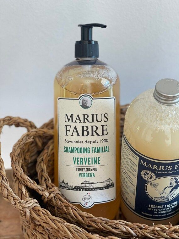 Marius Fabre Verbena shampoo Made in France/ Family Shampoo | Etsy | Etsy (US)