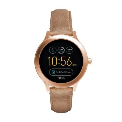 Gen 3 Smartwatch - Q Venture Sand Leather | Fossil (US)