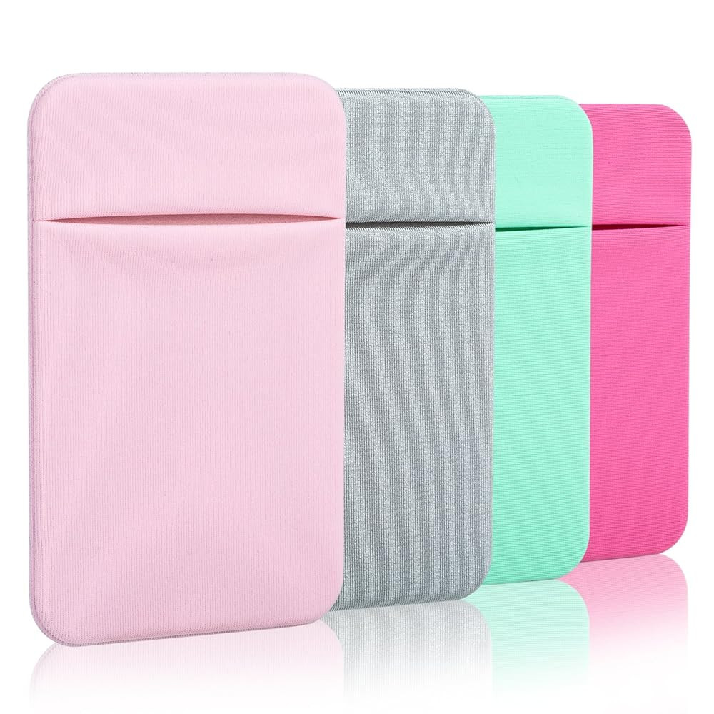 Costyle Slim Credit Card Holder for Back of Phone Cell Phone Stick On Wallet | Amazon (US)