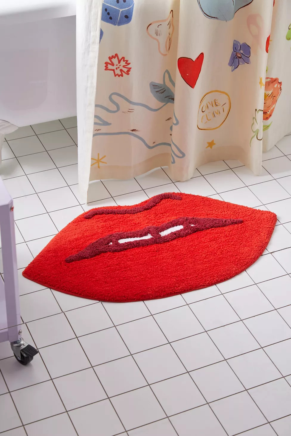 Lips Bath Mat | Urban Outfitters (US and RoW)