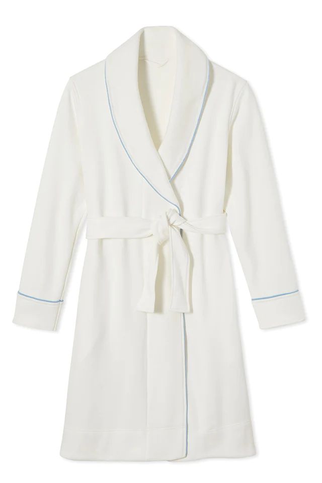 Cozy Robe in French Blue - Final Sale | LAKE Pajamas