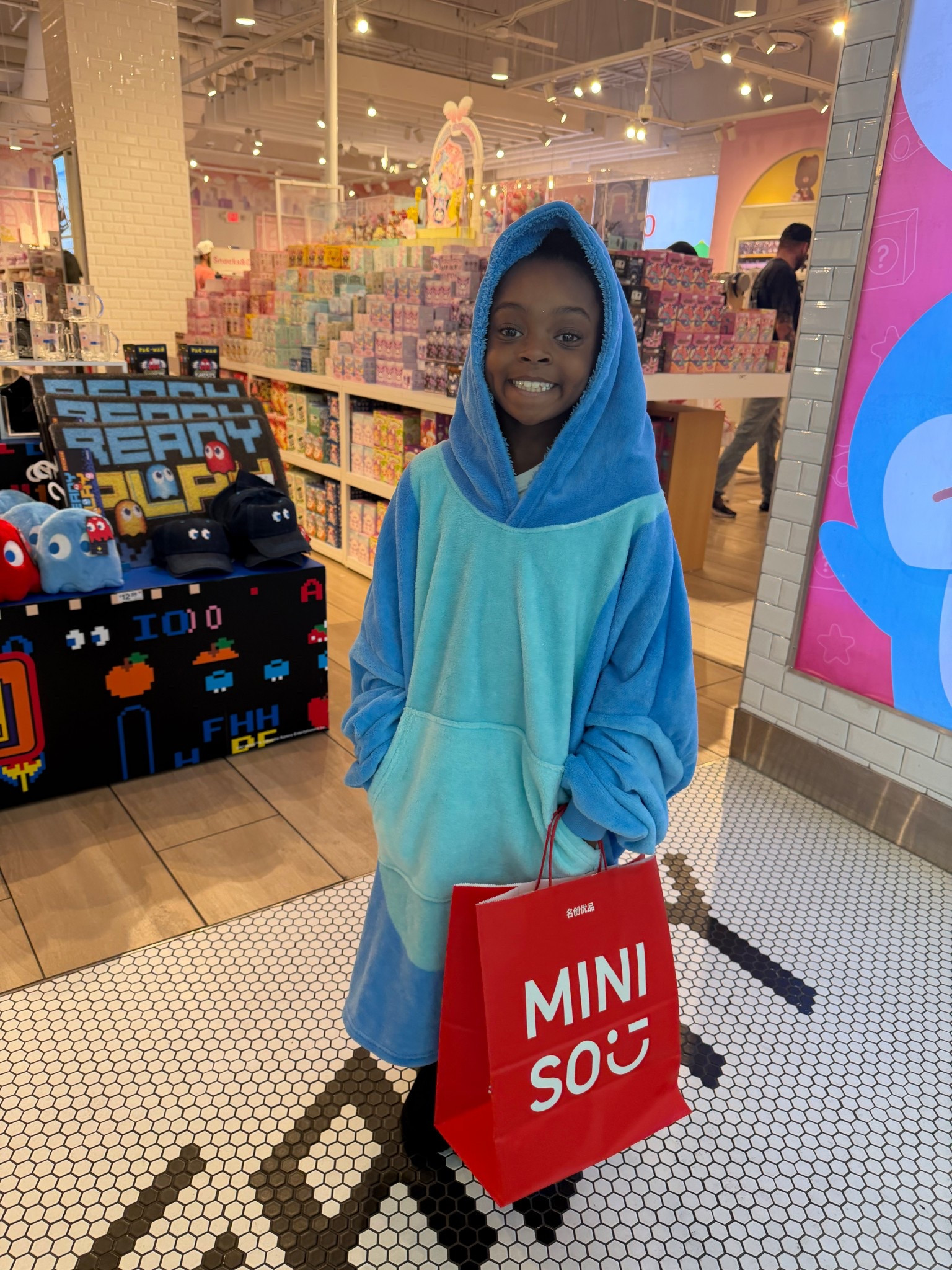 Stitch blanket hoodie. 

#LTKKids #LTKTravel #LTKSpringSale