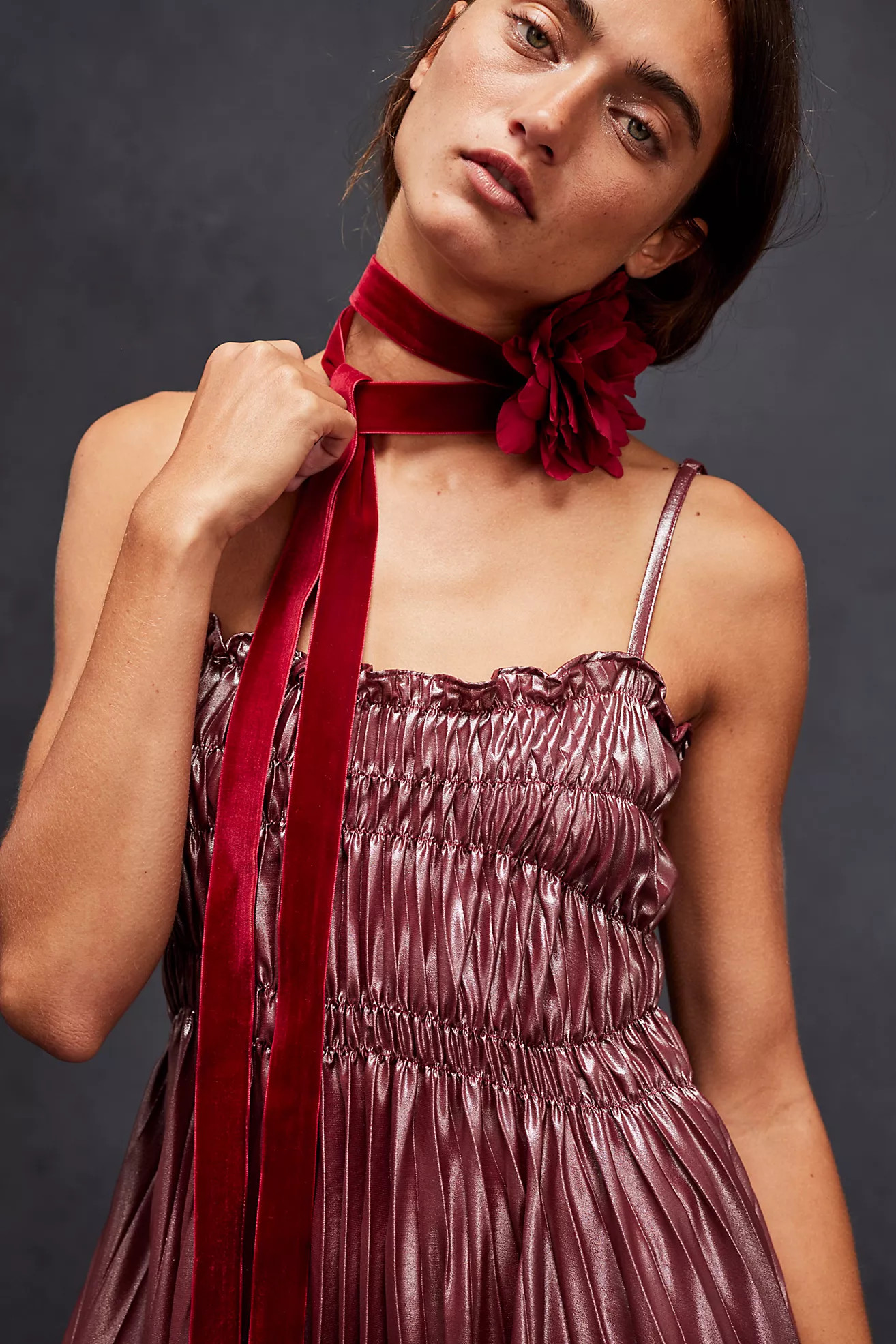 Georgia Hardinge Metal Dress | Free People (Global - UK&FR Excluded)