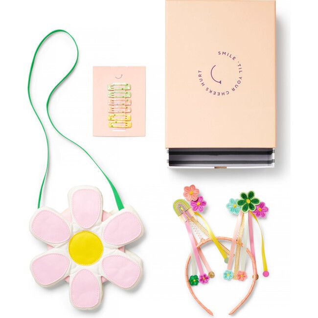Spring Daisy Bag & Accessories Gift Box | Maisonette
