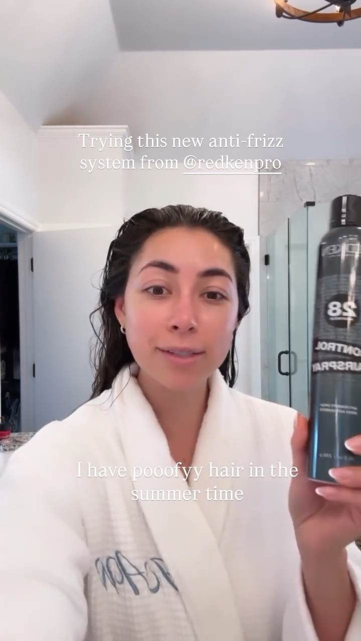 Trying this new anti-frizz system from @redkenpro  I have pooofyy hair in the summer time

#LTKgrwm #LTKselfcare #LTKBeauty