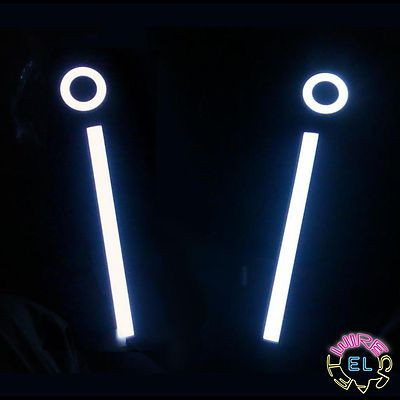 EL Tape TRON SET = 2 x 25cm Tape + EL Hoops + Driver - Tron Fancy Dress Costume | eBay | eBay US