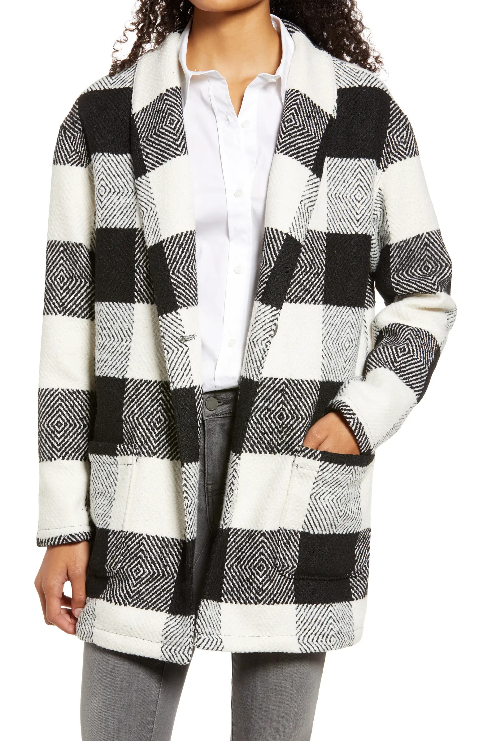 Texture Buffalo Check Jacket | Nordstrom