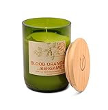 Paddywax Eco Green Collection Scented Candle, Medium- 8 Ounce, Blood Orange & Bergamot | Amazon (US)
