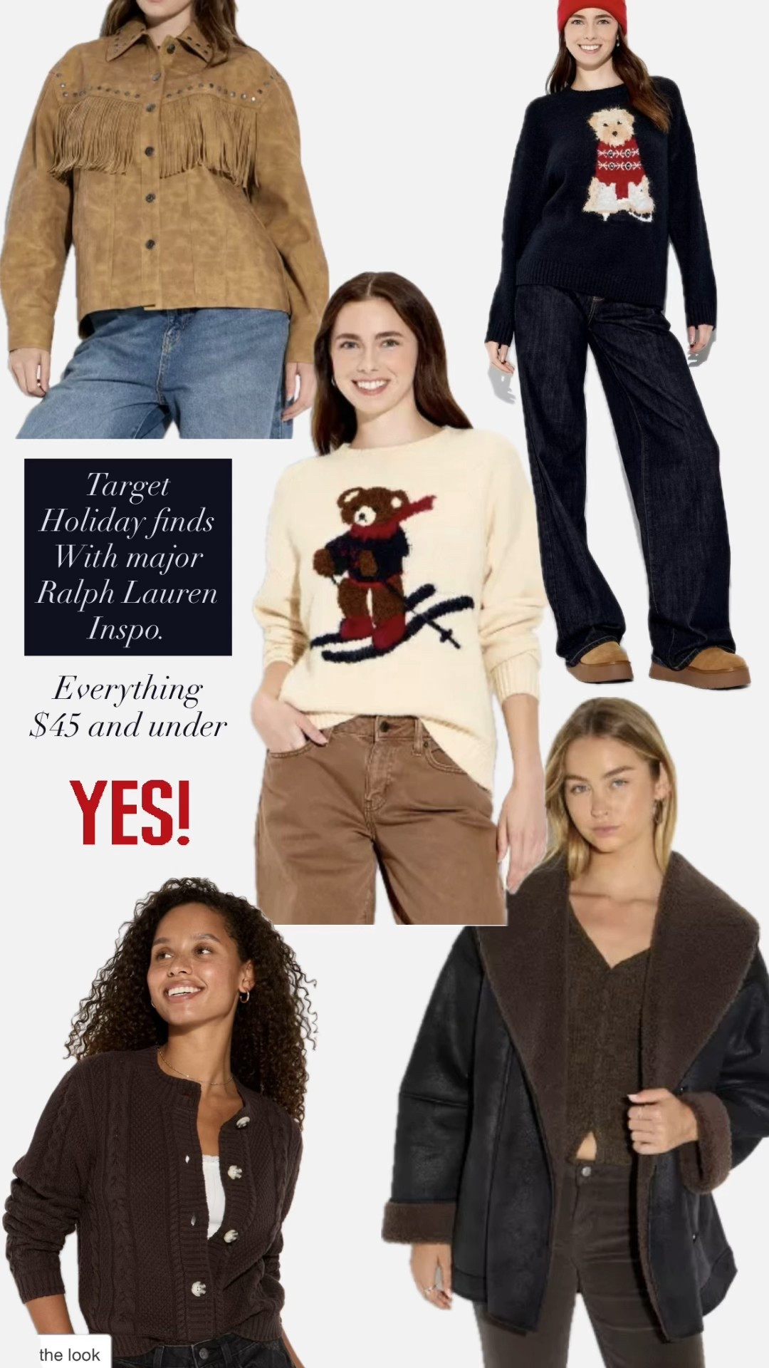 Target drawing major inspiration from Ralph Lauren this holiday season - with so many fun  — daily edit cover from Found by Em