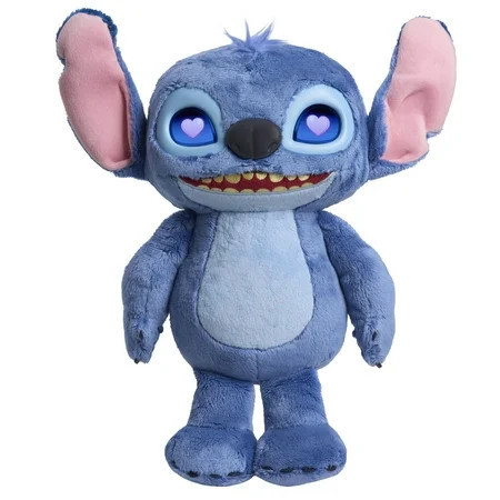 Disney Stitch Many Moods Stitch Sounds and Phrases Interactive Plush, 14 in, Ages 3 and up | Walmart (US)