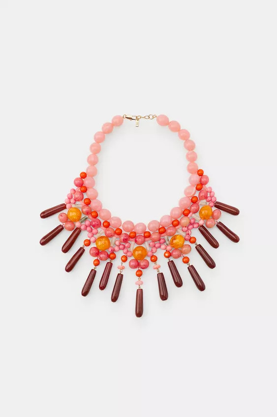 RESIN BALL NECKLACE | Zara US