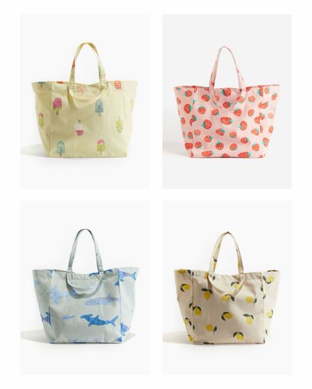 These H&M Beach Bags make for the perfect summer accessory! 🍦🍓🐬🍋

#LTKkids #LTKSeasonal #LTKfamily