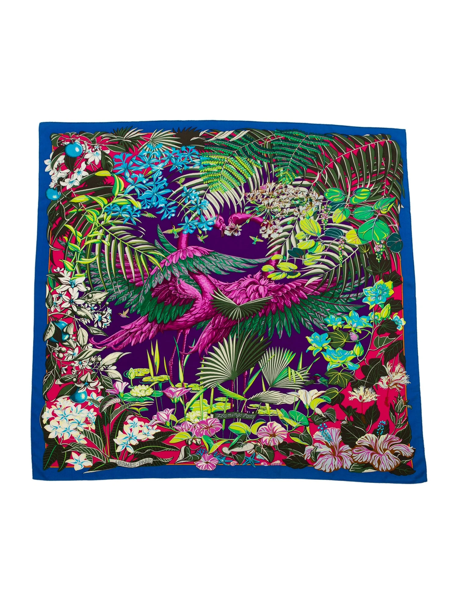 Flamingo Party Cashmere Shawl | The RealReal