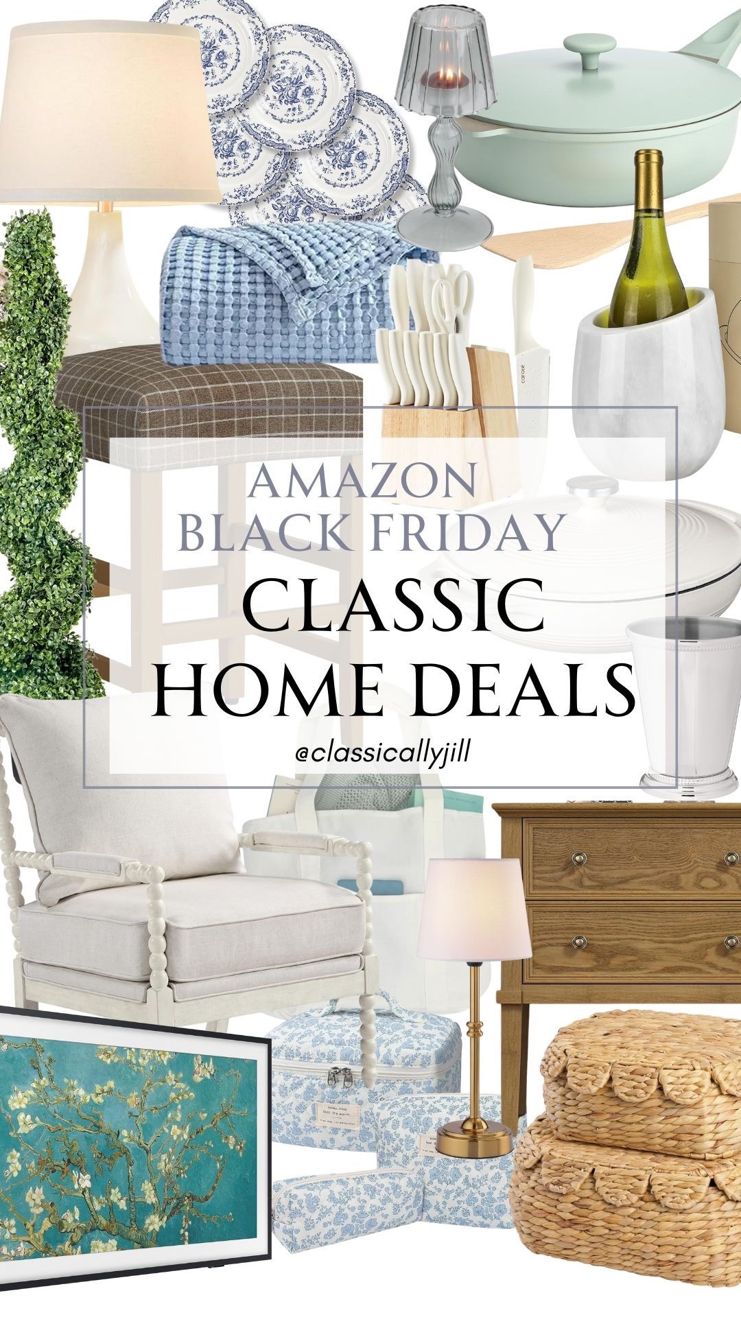 Classic Home Deals during Amazon Black Friday! Love this mix of decor and furniture to achieve that timeless look in your house. Classic home, classic style, classic decor, colonial home, Amazon finds, Amazon furniture

#LTKHome #LTKSaleAlert