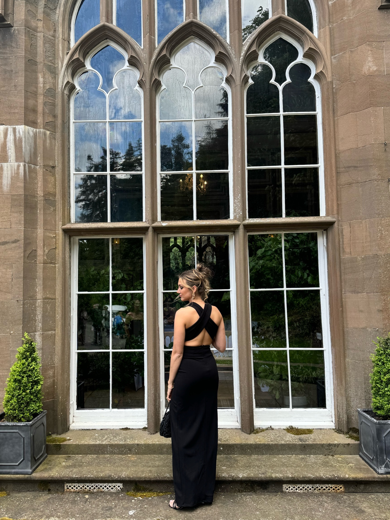 formal wedding guest dress 🖤✨ 

#LTKWedding #LTKFindsUnder100