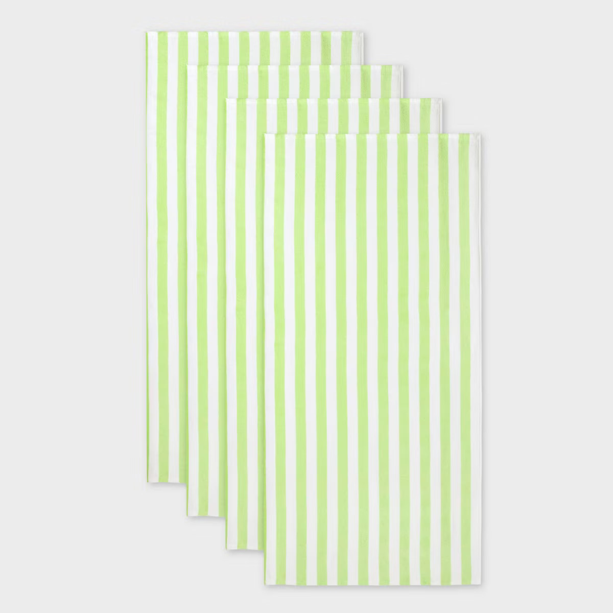 4pk Striped Beach Towels - Sun Squad™ | Target