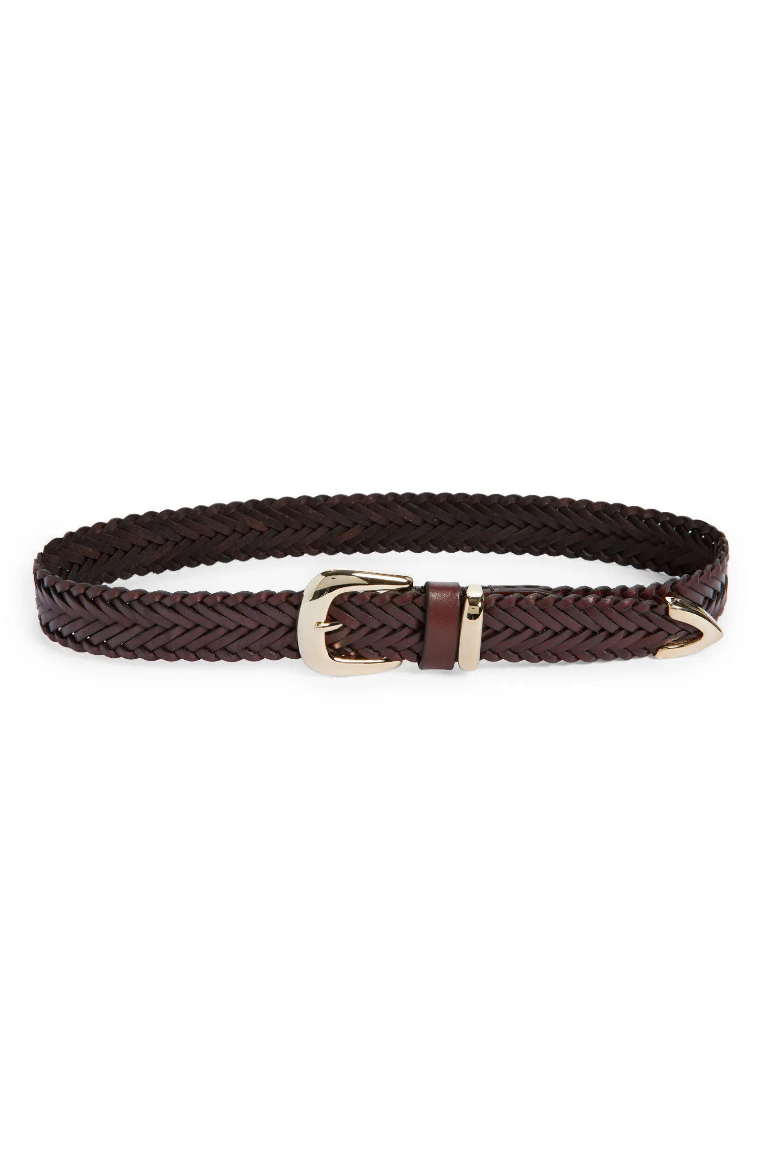 Treasure & Bond Miley Braided Leather Belt | Nordstrom | Nordstrom