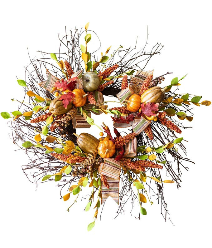 Bountiful Autumn Wreath | From You Flowers