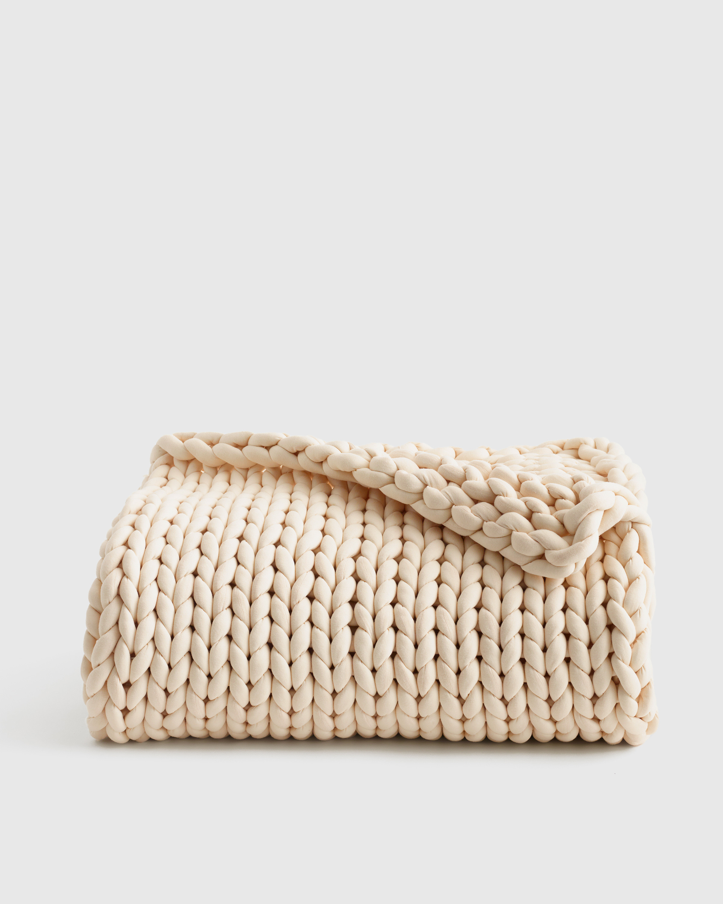 Chunky Knit Weighted Blanket | Quince