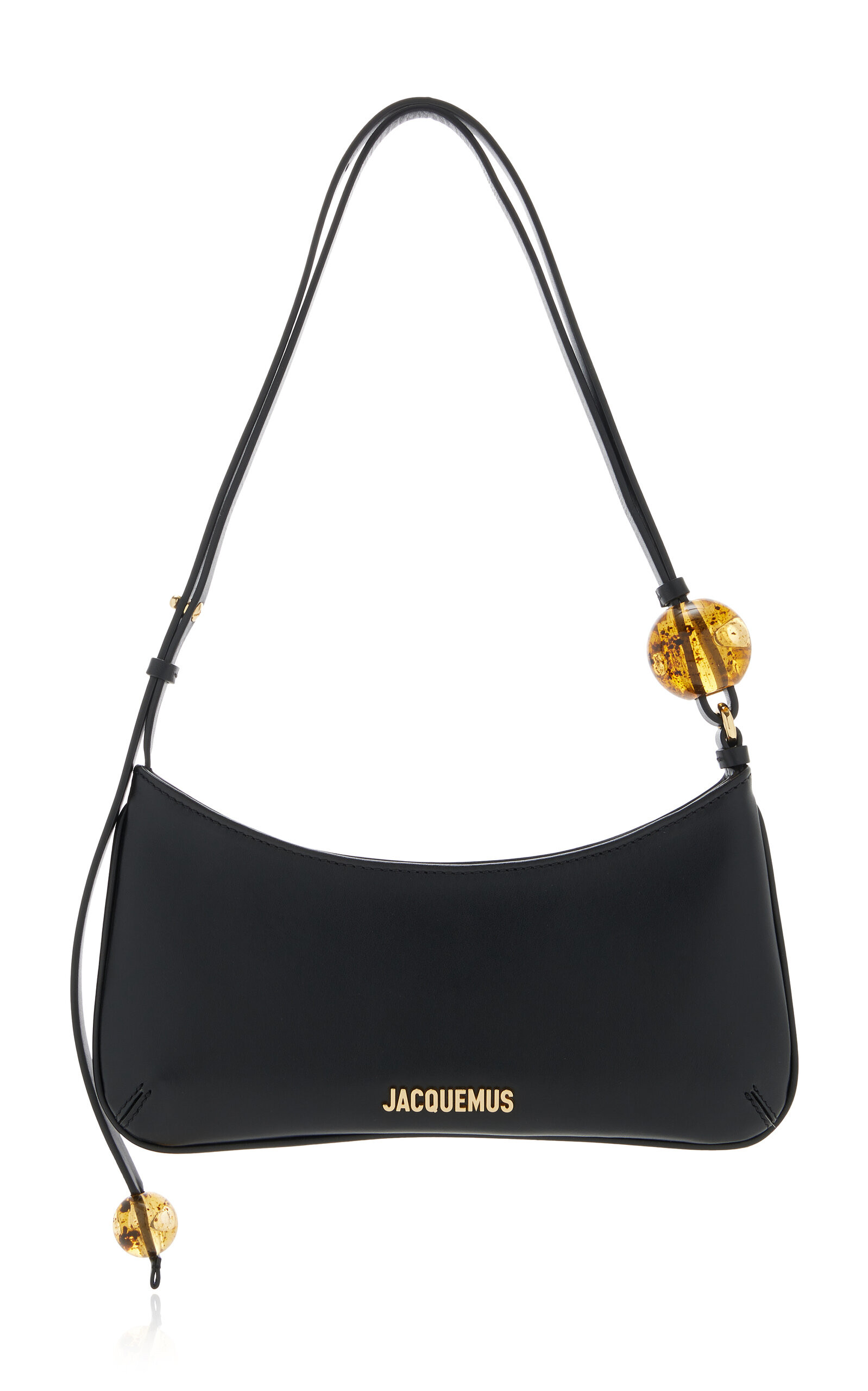 Jacquemus - Le Bisou Perle Leather Bag - Black - OS - Moda Operandi | Moda Operandi (Global)