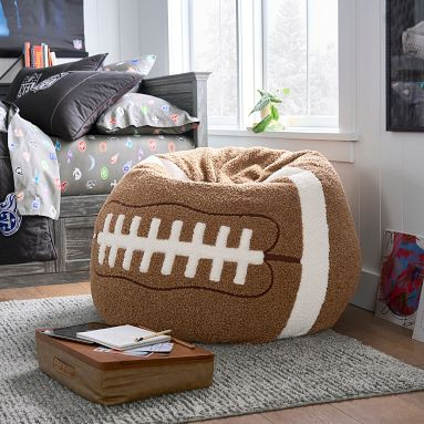 Football Bean Bag Chair | Pottery Barn Teen | Pottery Barn Teen