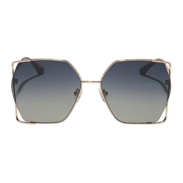 Women's DIFF EYEWEAR Donna IV Sunglasses Champagne/Grey Gradient | Scheels Sports