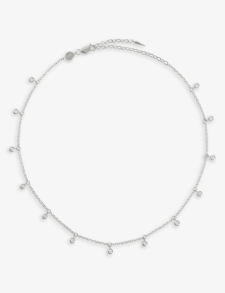Interstellar sterling silver choker necklace | Selfridges