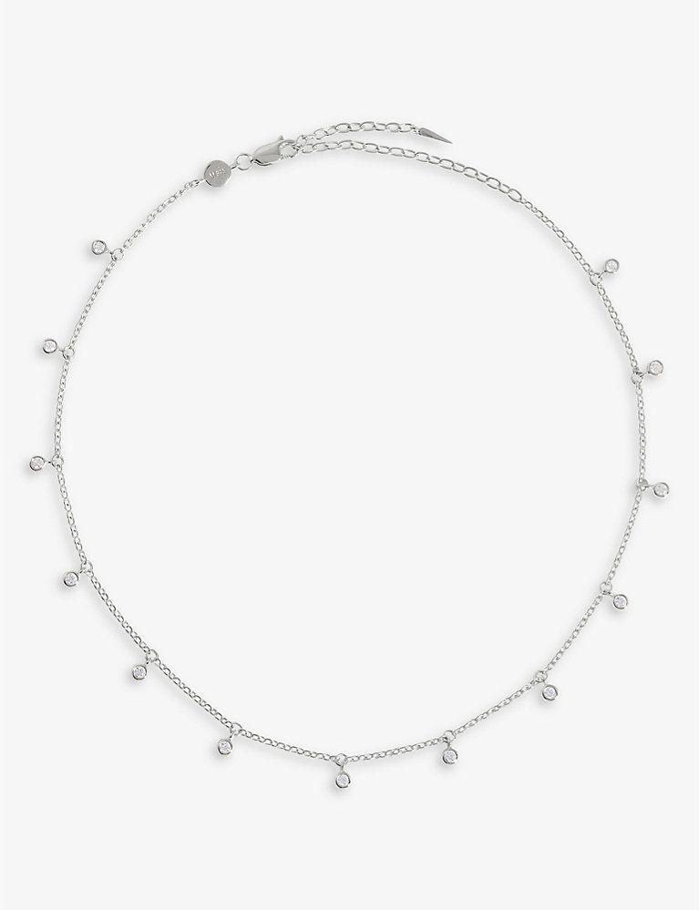 Interstellar sterling silver choker necklace | Selfridges