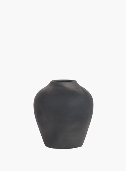 Black Terracotta Vase | The Style Edit Collective