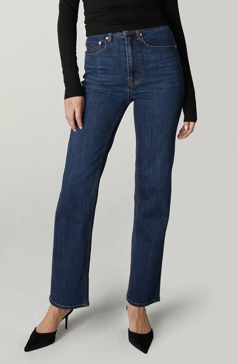 Rae High Waist Straight Leg Jeans | Nordstrom
