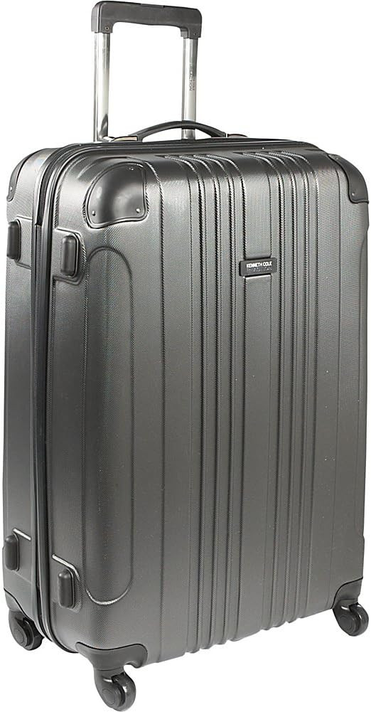 Kenneth Cole REACTION Out of Bounds Lightweight Hardshell 4-Wheel Spinner Luggage, Charcoal, 28-I... | Amazon (US)