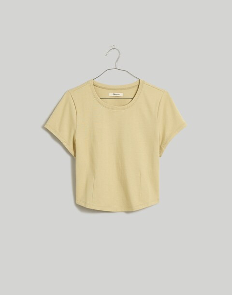 Heavyweight Jersey Crewneck Tee | Madewell | Madewell