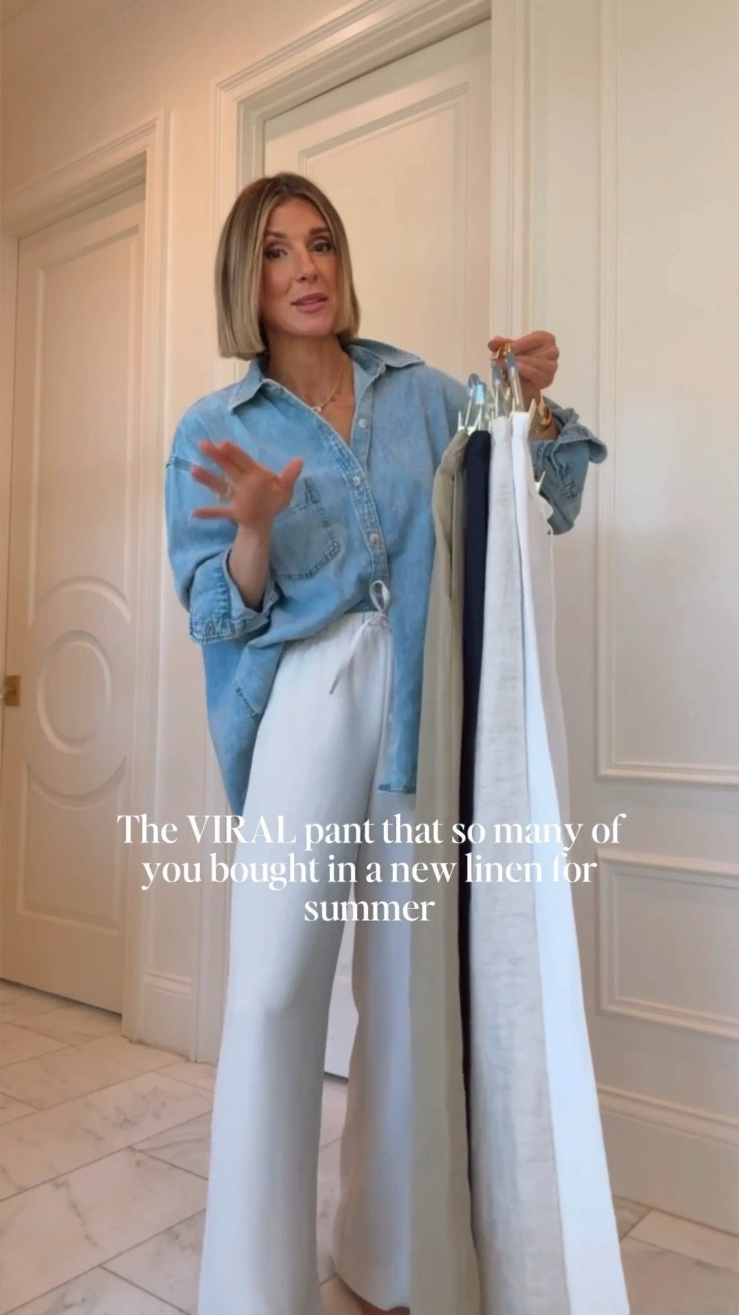 The VIRAL @Aritzia pant now comes in a linen material for summer — here’s how I’m styling them!

#LTKgrwm #LTKootd