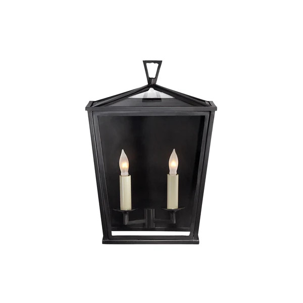 Outdoor Darlana 3/4 Wall Lantern | Monika Hibbs Home