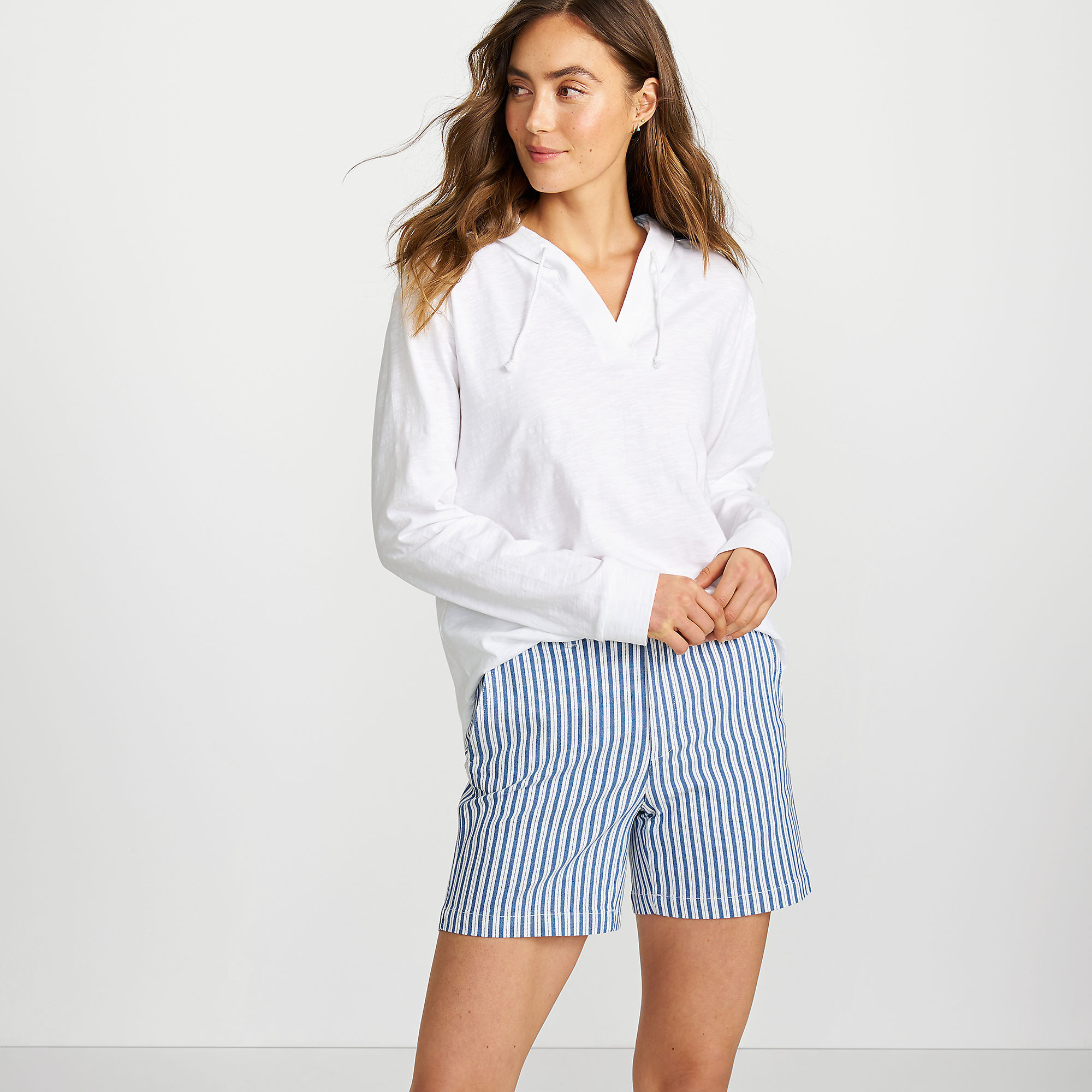 Women's Classic 5" Chino Shorts | Lands' End (US)