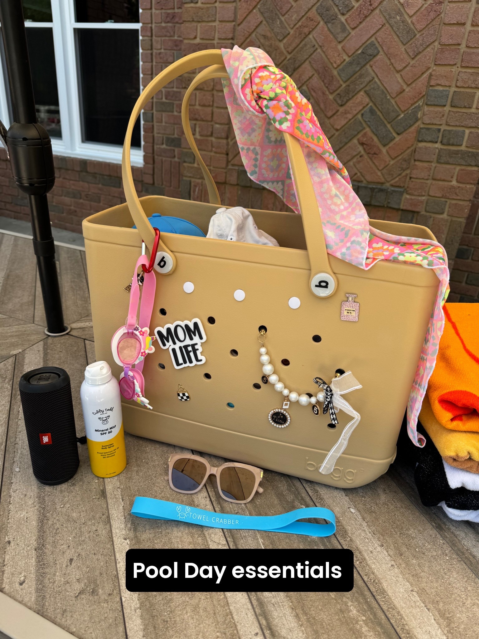 Pool day essentials: love this oversized bag and little accessories, speaker for music and the best sunscreen for the kiddos that won’t irritate their skin. Also love these towel holders to keep your towel in place on your pool chair! 

#LTKFindsUnder100 #LTKTravel #LTKSeasonal