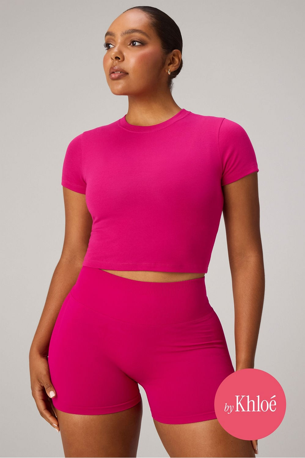 Classic Cotton Cropped Baby Tee | Fabletics